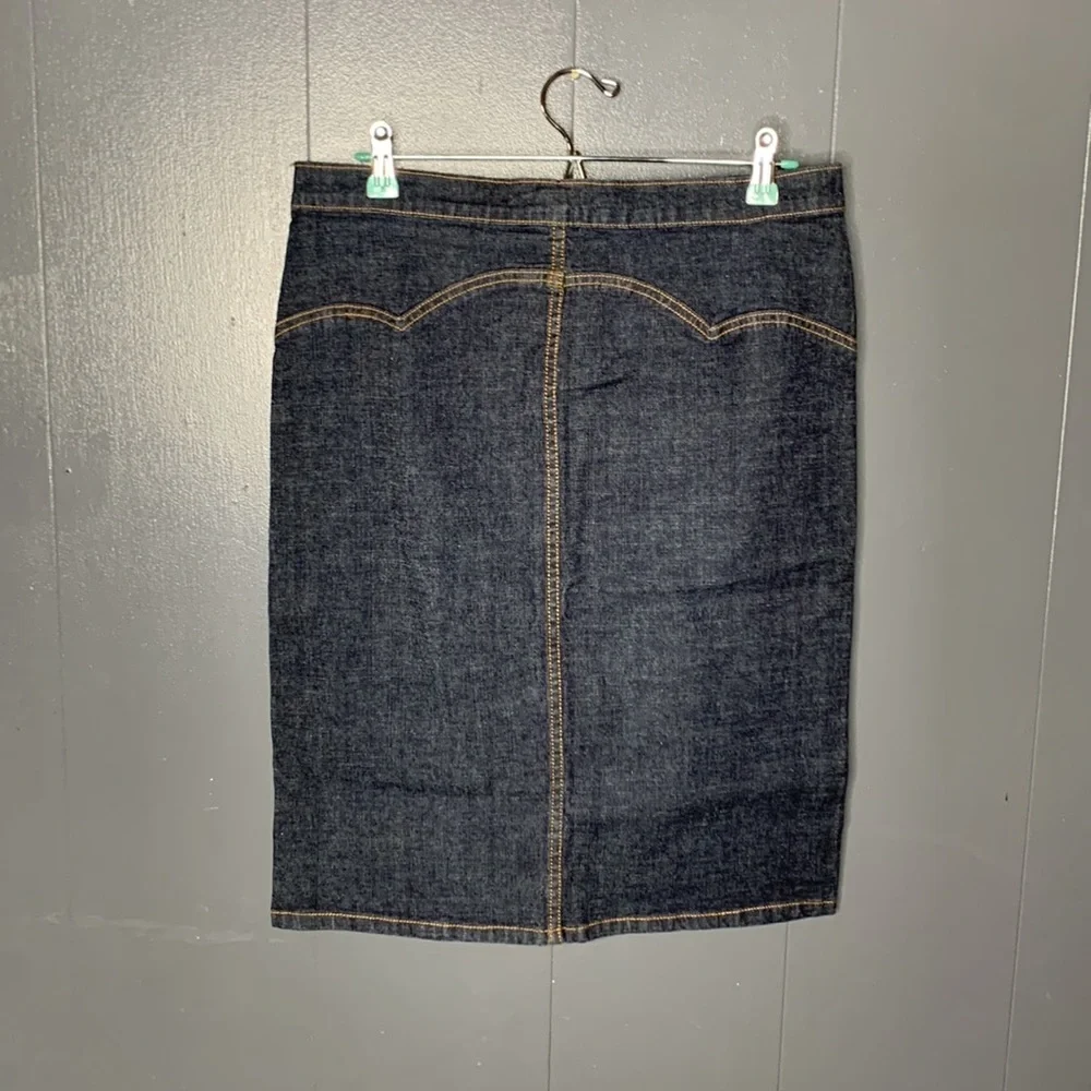 Heart Moon Star Demin Skirt‎ Size 10